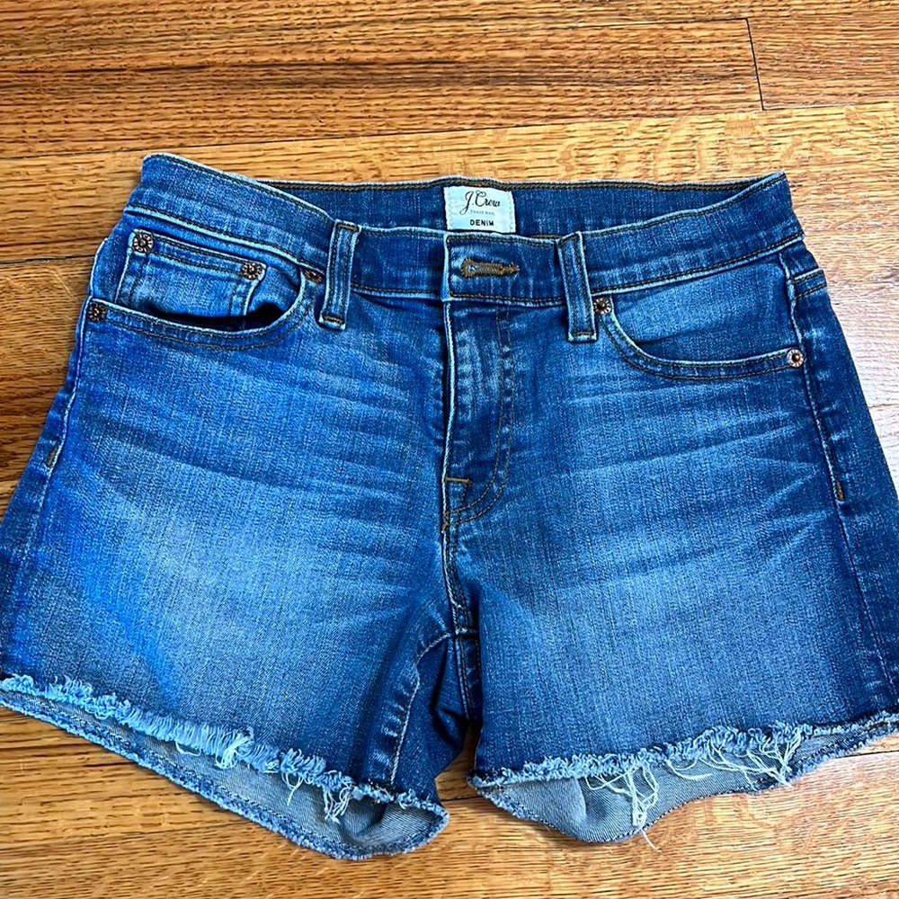 J Crew Denim Shorts Size 25